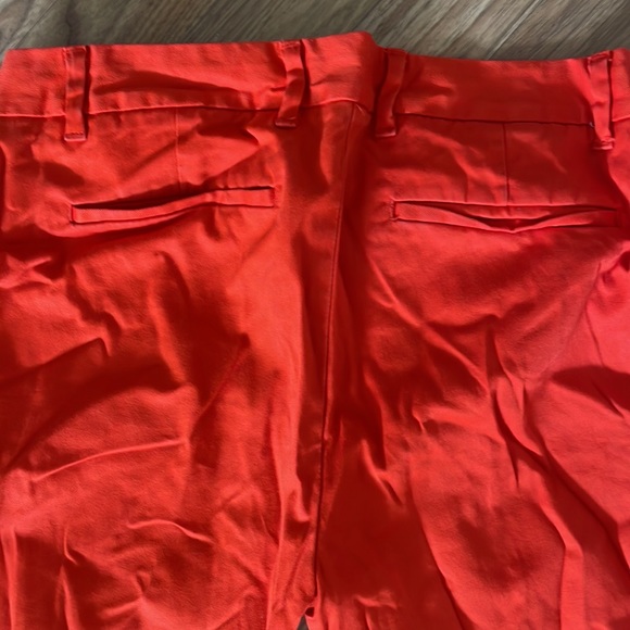 J. Crew orange red Stretch pants City Fit - Picture 4 of 4